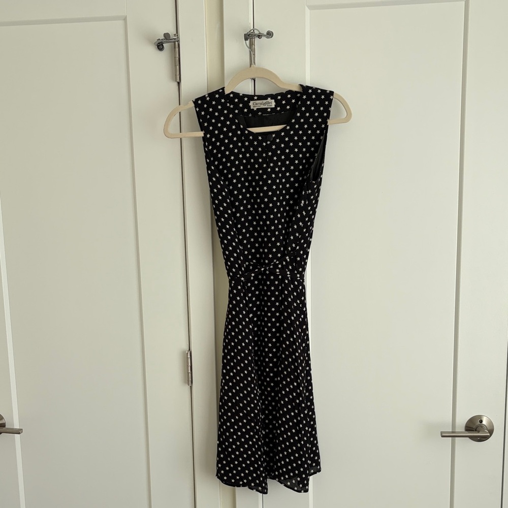Vintage Camalgori Polka Dot Sleeveless Dress- Made in Italy